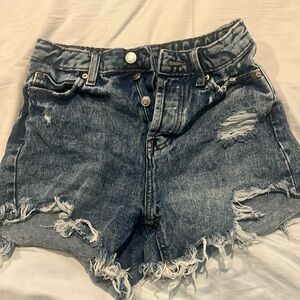 Jean shorts